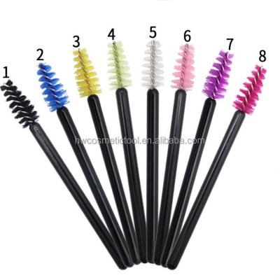 100Pack Disposable Professional Mascara Wands Eyelash Brushes Makeup Applicator