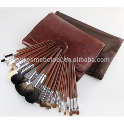 Latest arrival attractive style natural hair kabuki makeup brush set